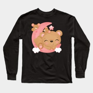 Panda Bear Long Sleeve T-Shirt